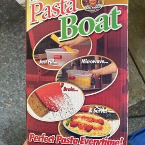 As Seen On TV Red Pasta Boat